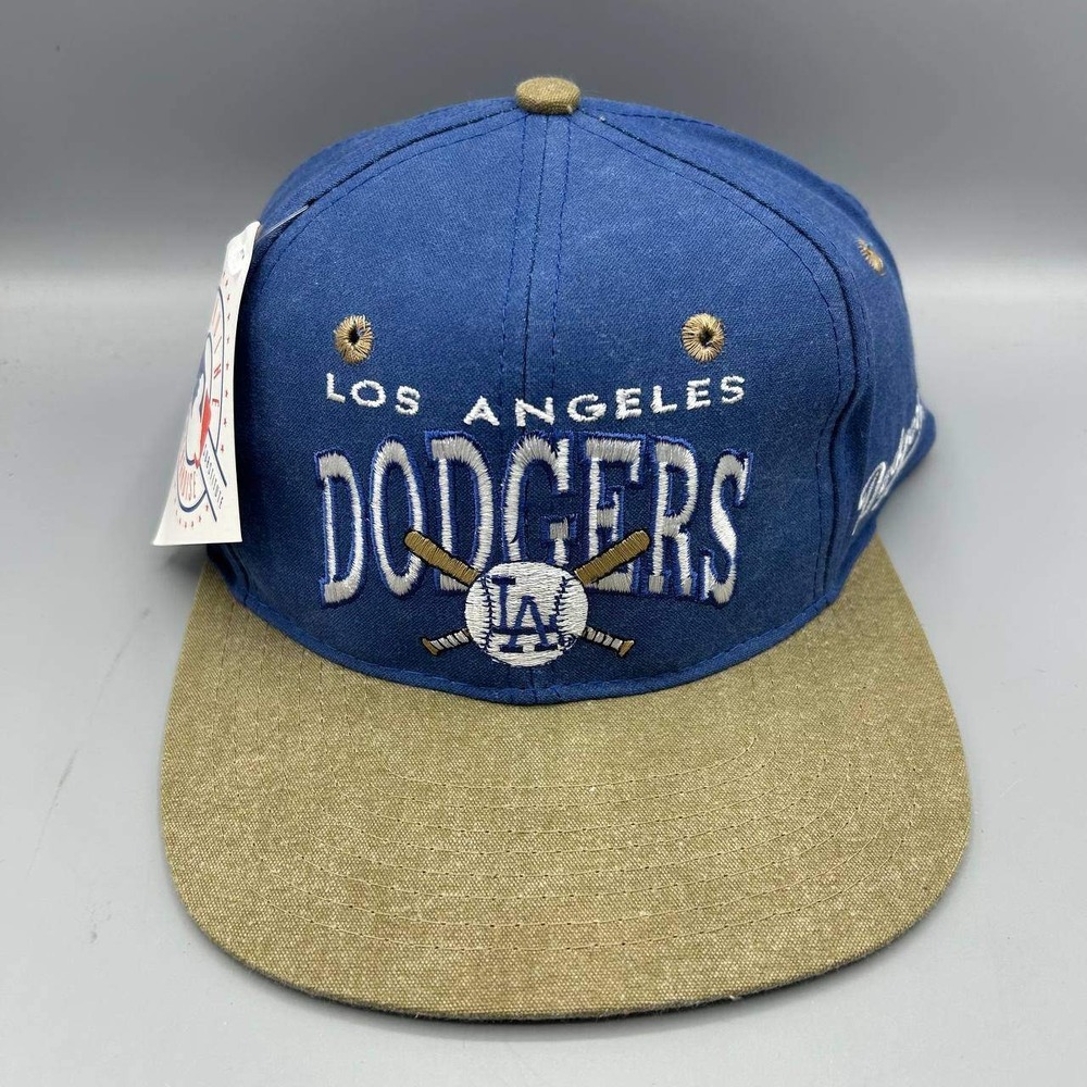 Vintage Los Angeles LA Dodgers Signatures Genuine Merchandise Hat Snapback Cap